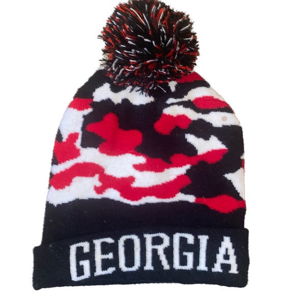 UGA Georgia Camo print Beanie - Picture 1 of 2